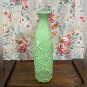 Green Ceramic Vase